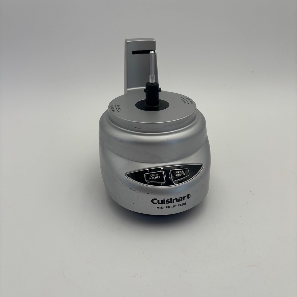 Cuisinart Mini-Prep Plus Food Processor Base DLC-2ABC Silver Good Replacement